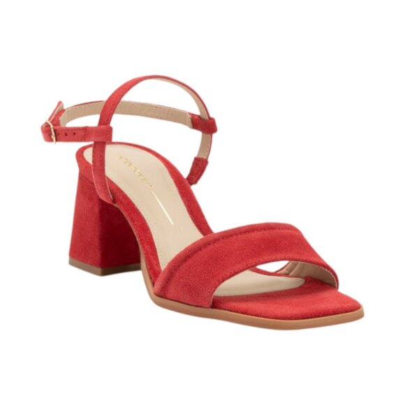 INTENTIONALLY BLANK Made In Brazil Suede Validated Heeled Sandals - Picture 1 of 2